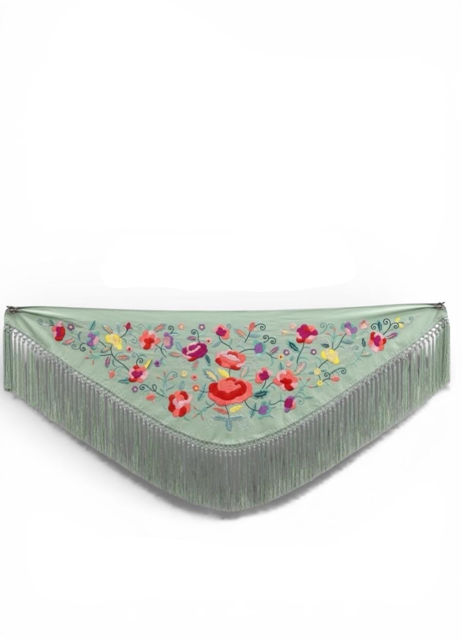 MANTON MEDIANO VERDE MANZANA