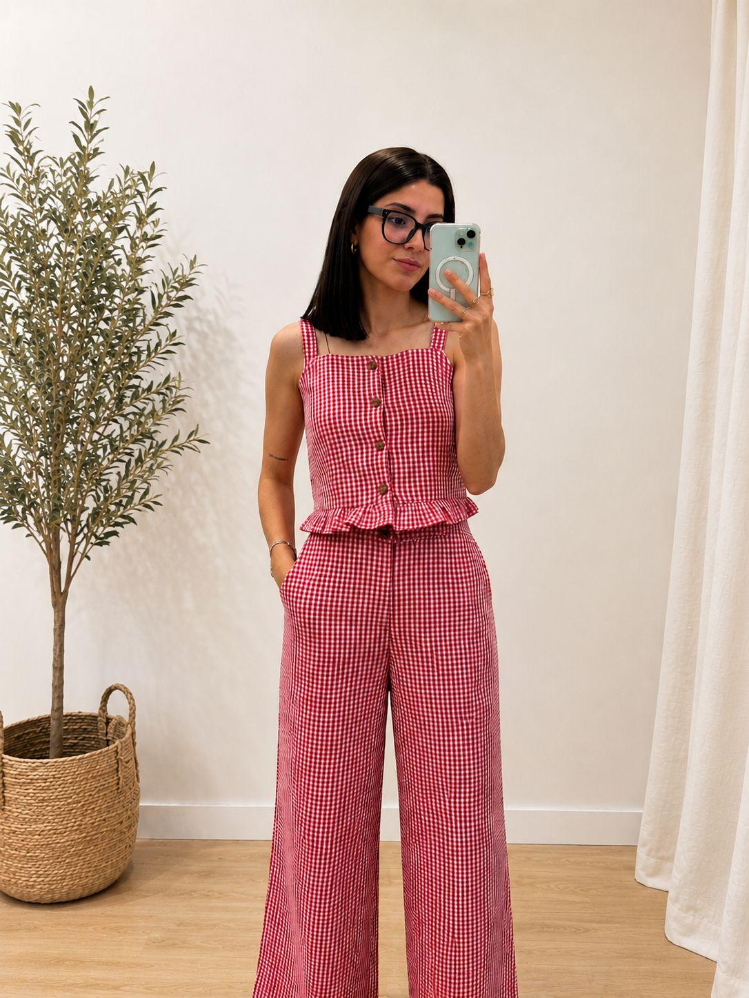 Conjunto Vichy Paola