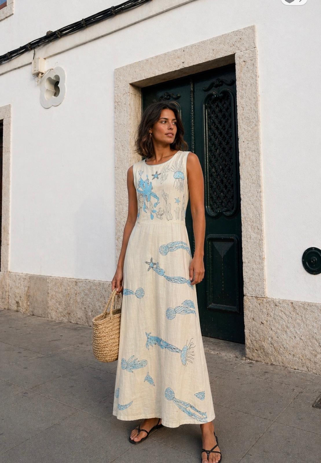 Vestido Aqua